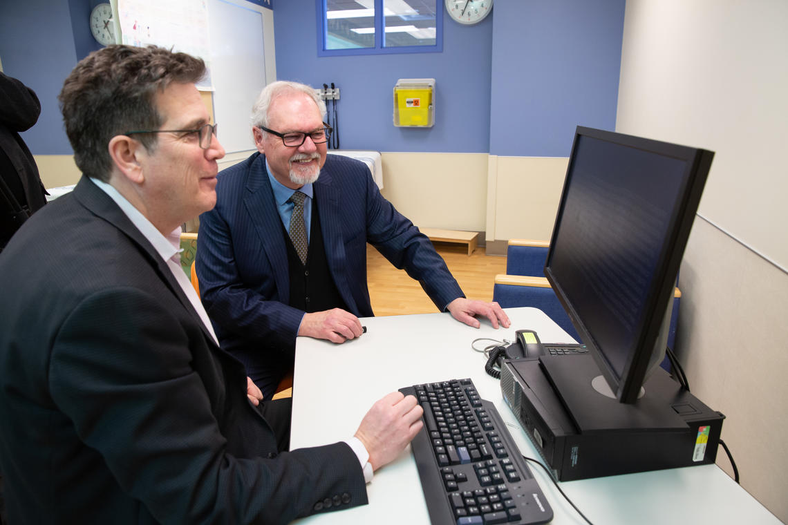 Francois Bernier and David Bailey discuss the benefit of doing sequencing in Calgary. 