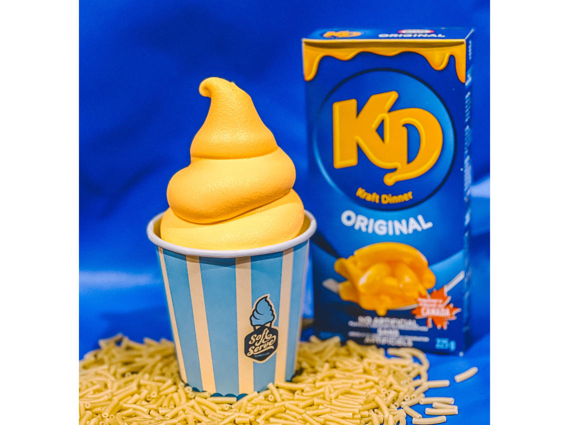 Kraft Dinner Soft Serve