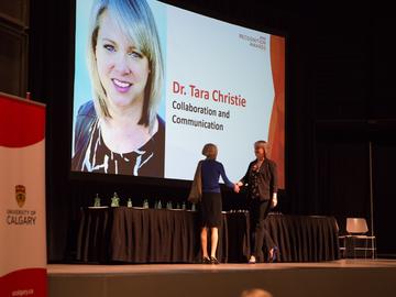 Dr. Tara Christie — the My GradSkills Program manager in the Faculty of Graduate Studies — was nominated in the Collaboration and Communication category.