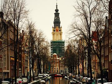 Honorable Mention, Best Overall: “Snowfall in Amsterdam” by Justin Quaintance