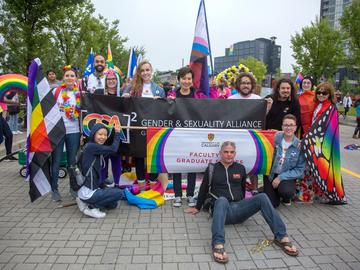 UCalgary in Pride parade 