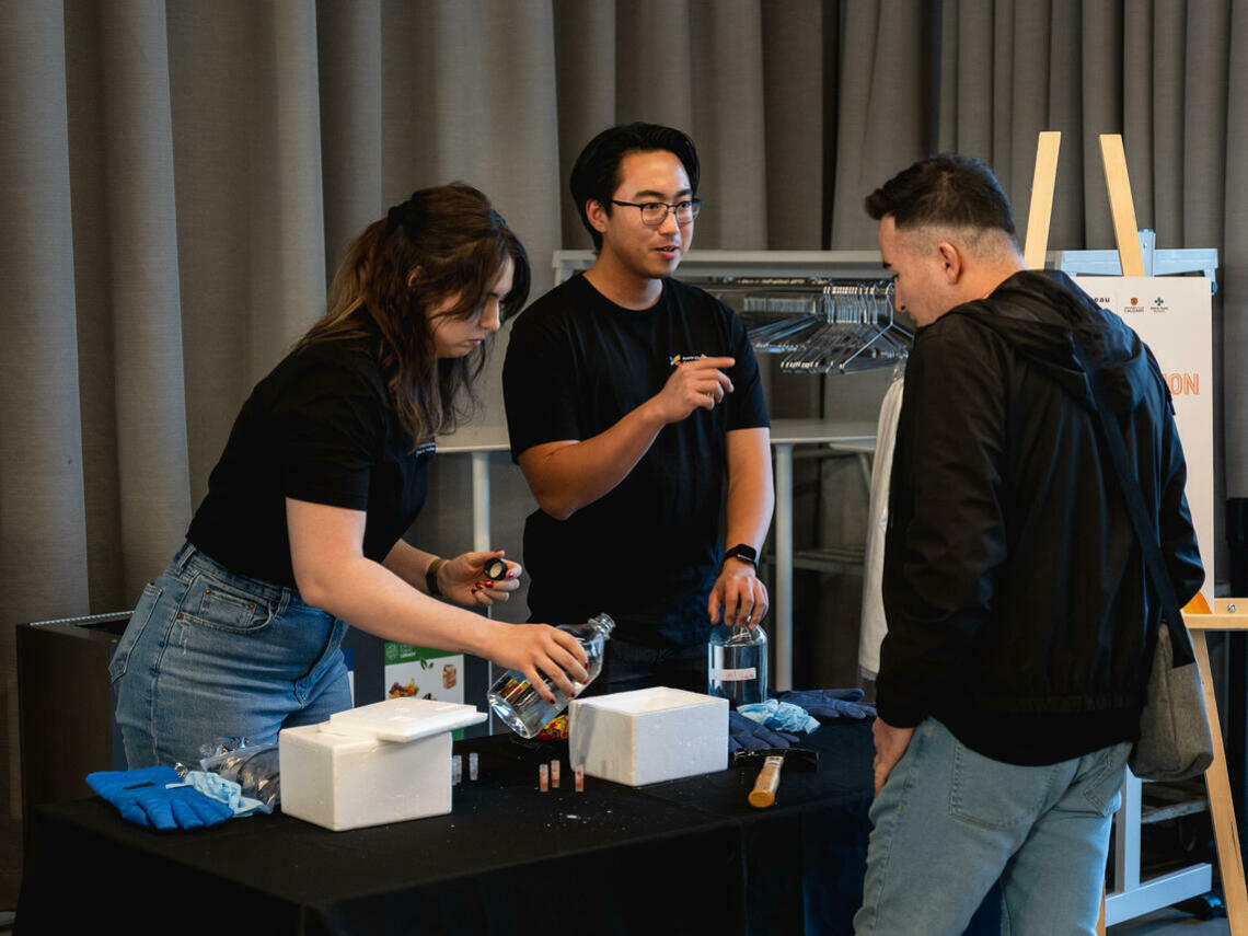 Trainee Booths at Cracking the Cancer Code