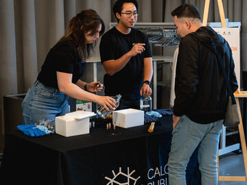 Science Demonstrations at the Cracking the Cancer Code